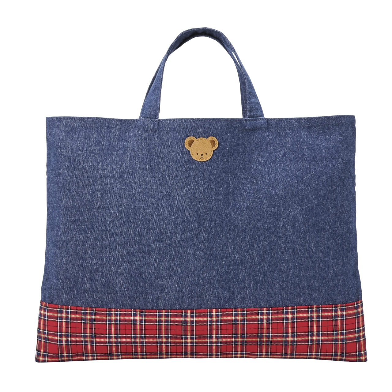 【ふるさと納税】F158 ミキハウス ミキハウスベア レッスンバッグ【mikihouse バッグ かばん 手提げ ブランド 保育園 幼稚園 学校 綿 おすすめ キッズ 男の子 女の子 大阪府 八尾】 サムネイル3