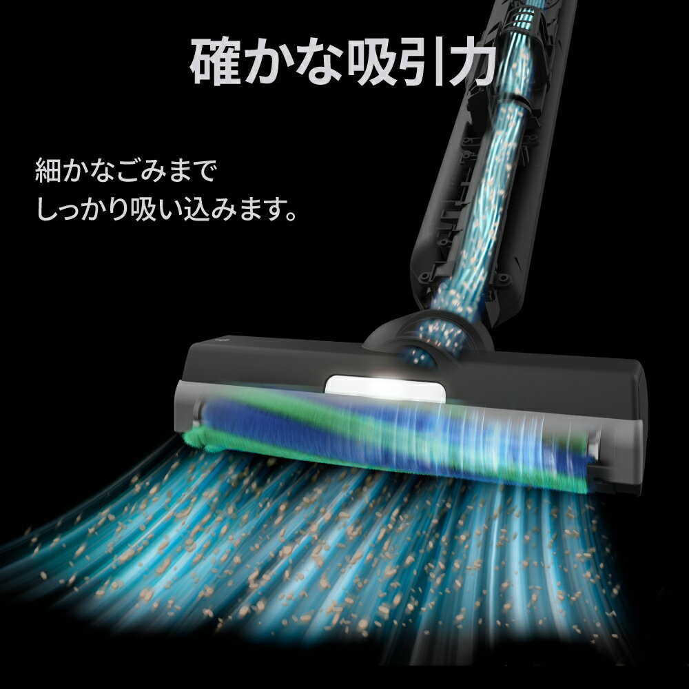 【ふるさと納税】J159　SHARP ステーションタイプ コードレススティック掃除機 EC-XR2-H（グレー系）【シャープ 電化製品 家電 生活家電 コードレス スティック クリーナー 掃除機 紙パック ステーション 新生活 正規品 大阪府 八尾市 返礼品】 サムネイル3