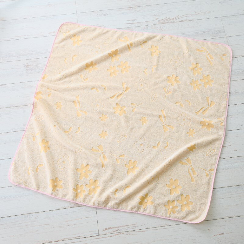 【ふるさと納税】【高島屋選定品】泉州タオル おくるみ1枚（オレンジ） 65N0160 サムネイル2