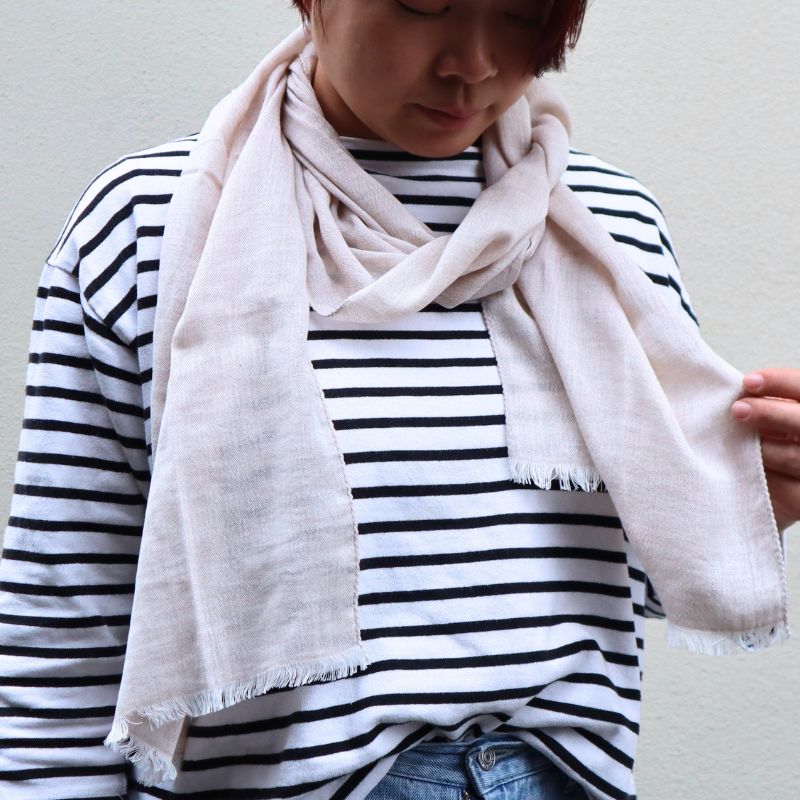 【ふるさと納税】オーガニック 100％ シングルガーゼコットンストール FOODTEXTILE コーヒー ブラウン ローズ レッド 赤カブ ブルー ストール オーガニックコットン お取り寄せ 大阪府 泉佐野市 送料無料 サムネイル3