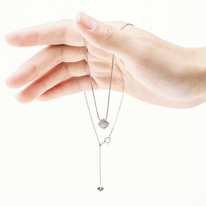 【ふるさと納税】【高島屋選定品】プラチナダイヤモンド ペンダント【ARC-EN-CIEL (アルカンシェル) 中石ダイヤ 0.5ct D SI2 EX (GIA)】 サムネイル3