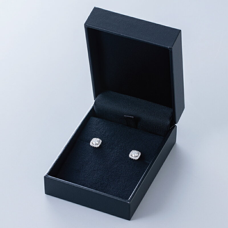 【ふるさと納税】【高島屋選定品】プラチナダイヤモンド ピアス【ARC-EN-CIEL (アルカンシェル) 中石ダイヤ 0.5ct D SI2 EX (GIA)】 サムネイル2