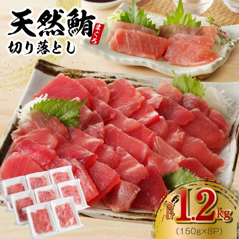 マグロ 切り落とし 合計 1.2kg 150g × 8パック 天然まぐろ 小分け 便利 刺身 食べやすい 薄切り スライス 天然 赤身 新鮮 海鮮丼 寿司 魚 魚介類 海鮮 食品 お取り寄せ 冷凍 訳あり 年内発送 発送時期が選べる 大阪府 泉佐野市 送料無料