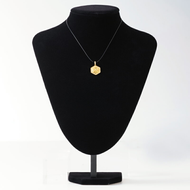 【ふるさと納税】【高島屋選定品】純金(K24) ダイヤモンド ペンダントトップ (ダイヤ合計0.20ct) サムネイル3