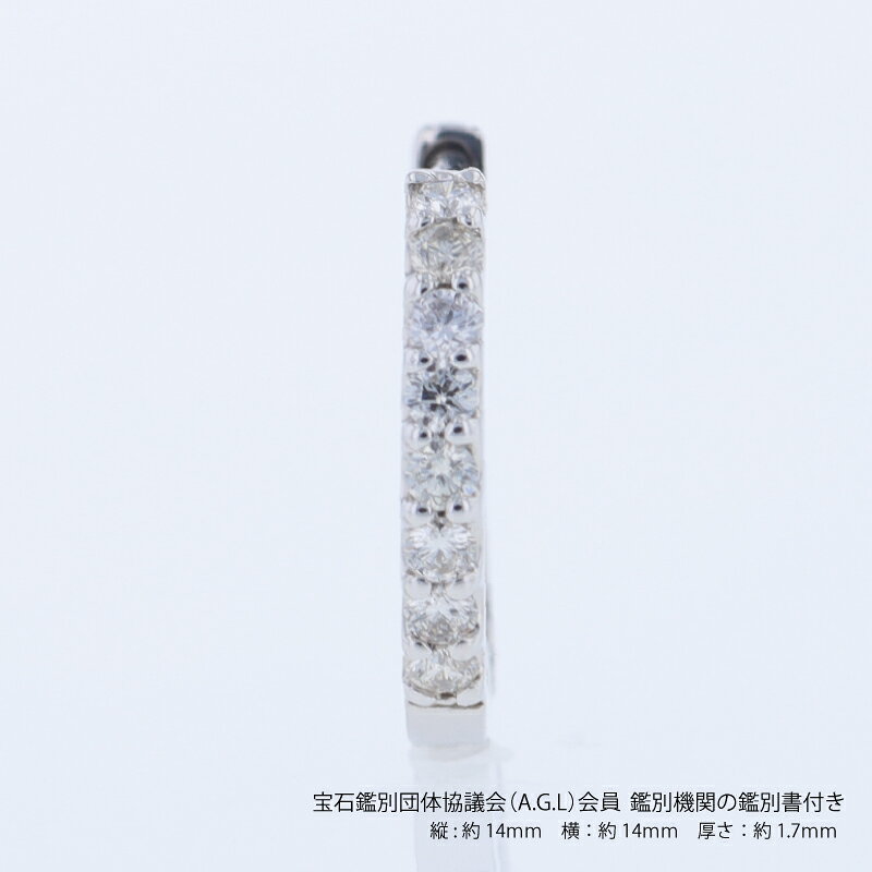 【ふるさと納税】ARC-EN-CIEL PTダイヤピアス（計 0.20ct） サムネイル3