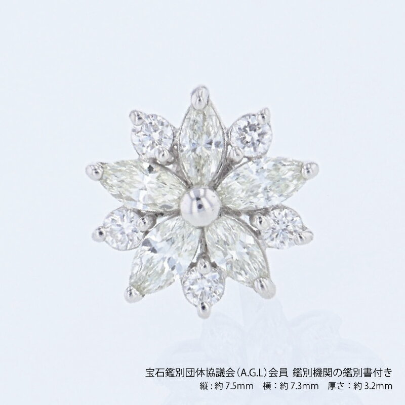 【ふるさと納税】ARC-EN-CIEL PTダイヤピアス（計 0.40ct） サムネイル2
