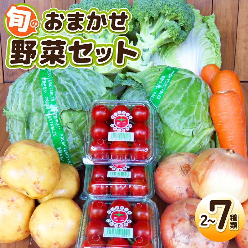 旬のおまかせ 野菜 セット 2〜7種類 国産 新鮮 ミニトマト / キャベツ / 白菜 / サツマイモ / 玉ねぎ / ブロッコリー / 里芋 / じゃがいも 内容 おまかせ 詰め合わせ 旬の味覚 常備野菜 自然の旨み 食品 お取り寄せ 大阪府 泉佐野市 送料無料