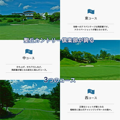 【ふるさと納税】大阪府 聖丘土日祝セルフプレー券(2名様分)/ ゴルフ 利用券_ ゴルフ場 ゴルフ利用券 セルフプレー券 プレー券 土日祝ラウンド ゴルフ ごるふ チケット 利用券 2名 スポーツ レジャー 関西 大阪府 富田林市 聖丘カントリー倶楽部 送料無料 【1392858】 サムネイル3