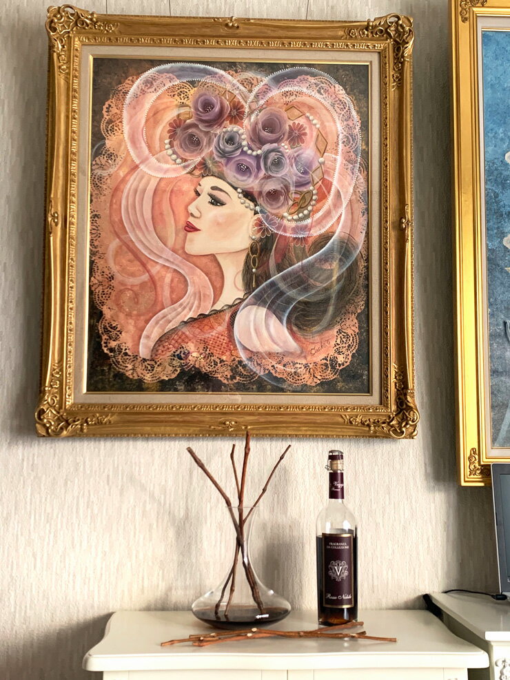 【ふるさと納税】トールペイント教室体験チケット【1回分】ウッドまたは布製品にアクリル絵の具を使用して筆で絵を描いていただきます (レッスン1回2時間) ｜習い事 アート デザイン 趣味 絵 絵画 美術 アトリエ [0407] - 画像3