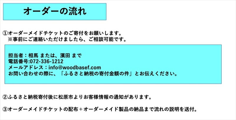 【ふるさと納税】 オーダー家具チケット お子さまに人気のミニキッチン WOODBASE・F 大阪府 松原市 木材×レジン樹脂×Made in Japan 大阪府 松原市 サムネイル3