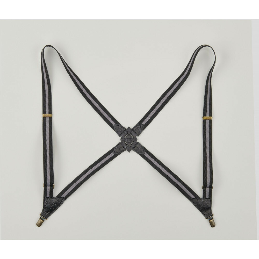 102504-3 お洒落と機能性「ホルスター型サスペンダー」ブラック | サスペンダー 吊り ファッション 人気 おすすめ 送料無料