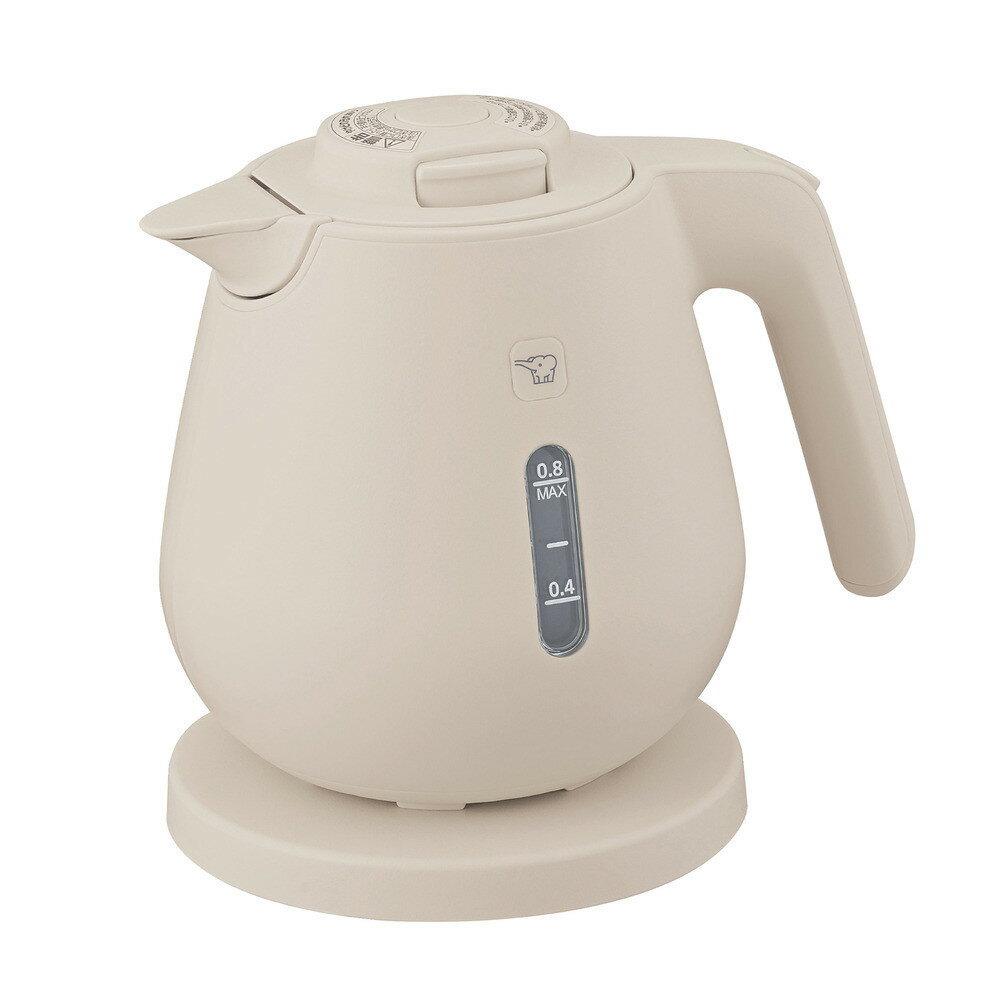 象印 電気ケトル CKDC08-CM ライトベージュ | zojirushi ぞうじるし キッチン家電 生活家電 電化製品 家電 ケトル 湯沸かしケトル お湯 湯沸かし 電気