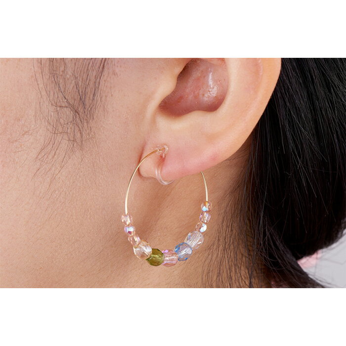 【ふるさと納税】ノンホールピアス ・ フープタイプ 3ペアセット | ピアス イヤリング かわいい おしゃれ ノンホール サムネイル2