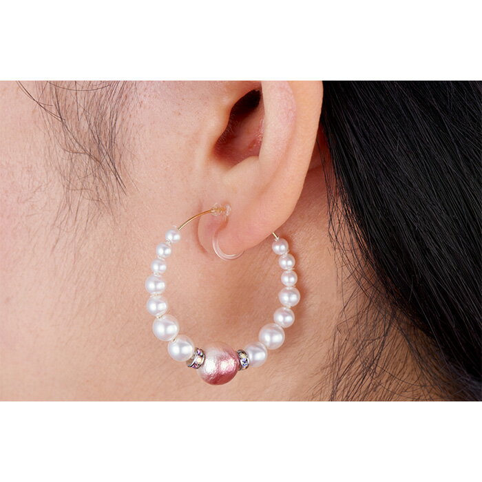 【ふるさと納税】ノンホールピアス ・ フープタイプ 3ペアセット | ピアス イヤリング かわいい おしゃれ ノンホール サムネイル3