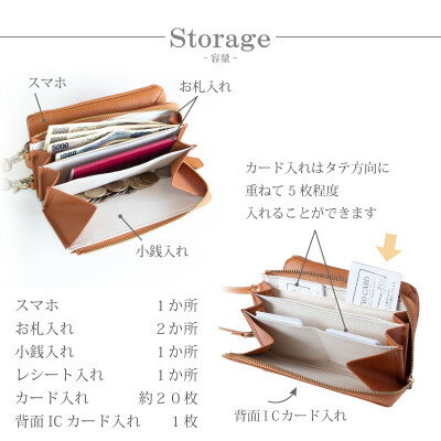【ふるさと納税】【縦型お財布ポシェット】本革 お財布ショルダー 長財布 ショルダーバッグ【aw-26nns-DAL】【1430314】 サムネイル2