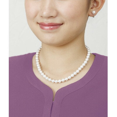 【ふるさと納税】貝パールネックレス2点セット(ホワイト)_ パール 貝パール ホワイト フォーマル 冠婚葬祭 卒業式 入学式 パーティ イヤリング ピアス レディース ジュエリー 人気 おすすめ 送料無料 贈答 ギフト 真珠 プレゼント 【配送不可地域：沖縄県】【1214991】 - 画像3