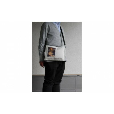 【ふるさと納税】和泉市久保惣記念美術館オリジナルサコッシュ(モネ・睡蓮)【1524790】 サムネイル2
