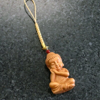 【ふるさと納税】仏陀(ブッダ)の根付ストラップ〈癒し〉【1565954】 サムネイル3