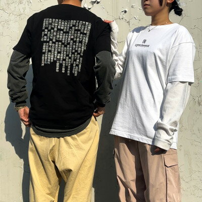 【ふるさと納税】【般若心経】刺繍Tシャツ　黒Lサイズ【1591138】 サムネイル3