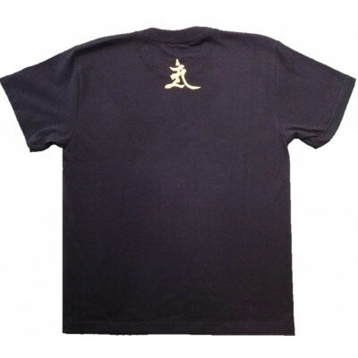 【ふるさと納税】手描きTシャツ 仏画 文殊菩薩 黒 (半袖 Sサイズ)【1615176】 サムネイル2