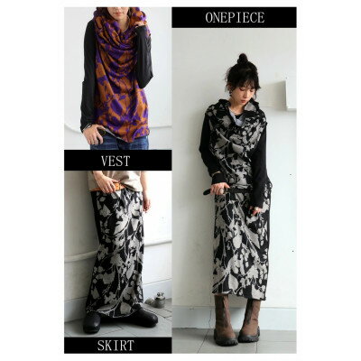 【ふるさと納税】【ANTIQUA/アンティカ】4WAY ロング スヌード(PA-03822-05-Onesize)【1690015】 サムネイル2