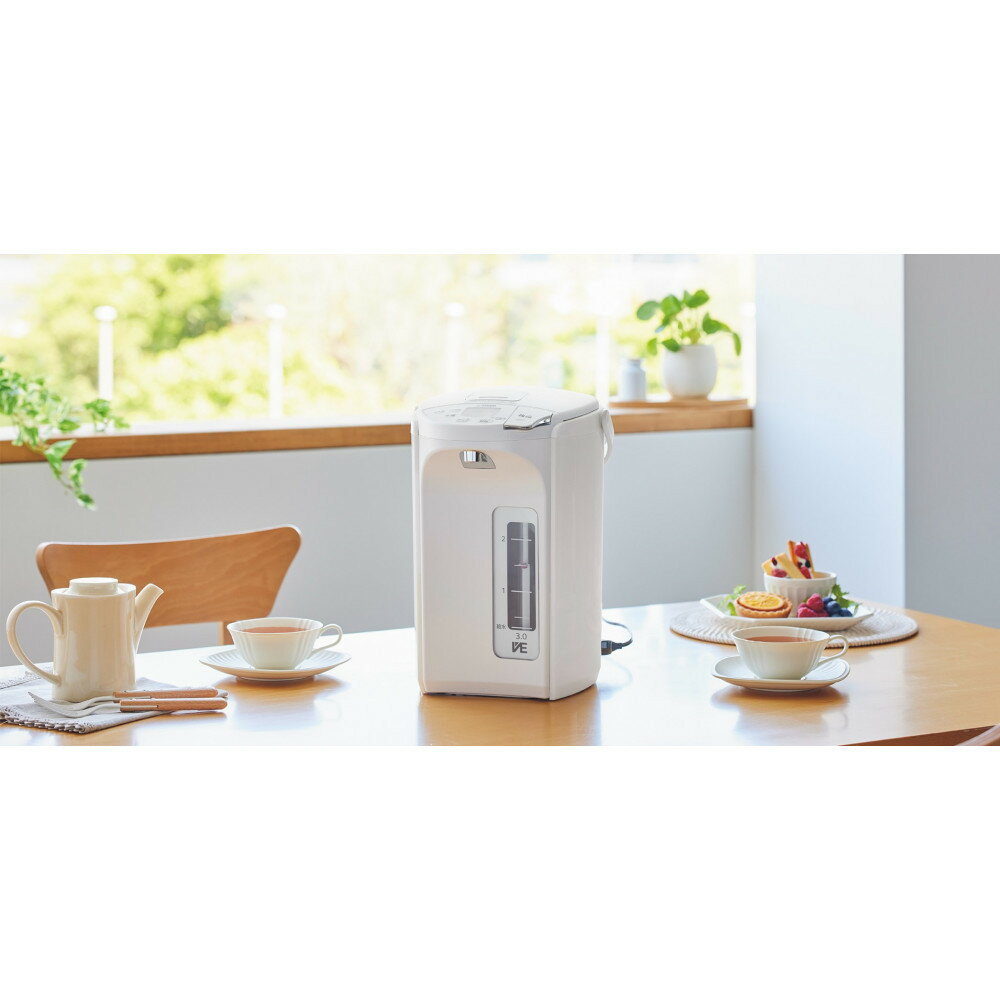 【ふるさと納税】タイガー魔法瓶 蒸気レスVE電気ポット PIP-G220WE アーバンホワイト 2.2L【 電気ポット 電化製品 家電 とく子さん まほうびん 大阪府 門真市 】 サムネイル2