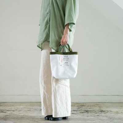 【ふるさと納税】[S ホワイト無地]フレコントートバッグ【1351592】 サムネイル3