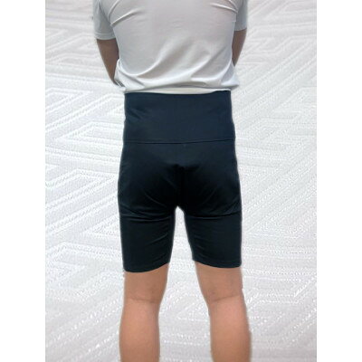 【ふるさと納税】【糸よし】腹当兼用ズボン型半股引 (黒)Lサイズ【1696754】 サムネイル2