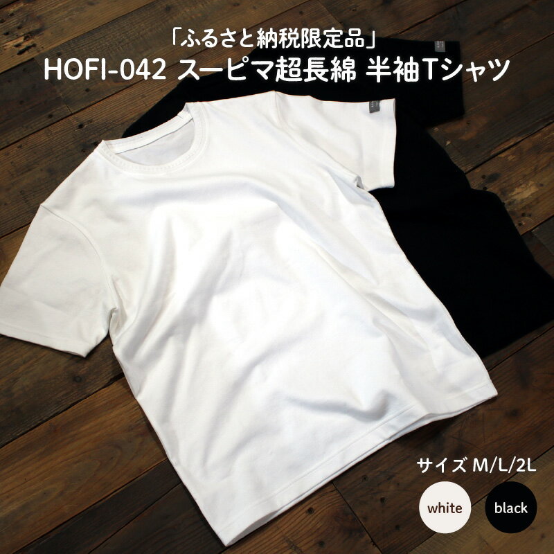 東大阪繊維研究所【ふるさと納税限定品】HOFI-042スーピマ超長綿 半袖Tシャツ【 半袖 Tシャツ ヘビーウェイト 超長綿 ゼロトルク 頑丈 着心地 肌触り 柔らか シルエット 送料無料】