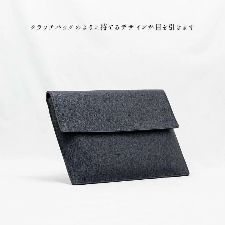 【ふるさと納税】一枚革 本革タブレットケース 10.5インチ iPad Pro対応 ビジネス / LUMIERE（ルミエール） サムネイル2