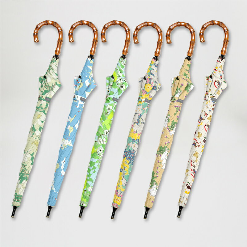 【ふるさと納税】 EMILY BURNINGHAM 晴雨兼用スライドショート傘 【 傘 スライド ショート 晴れ 雨 兼用 カラーバリエーション 7色 おしゃれ 遮光 UVカット 】 サムネイル2