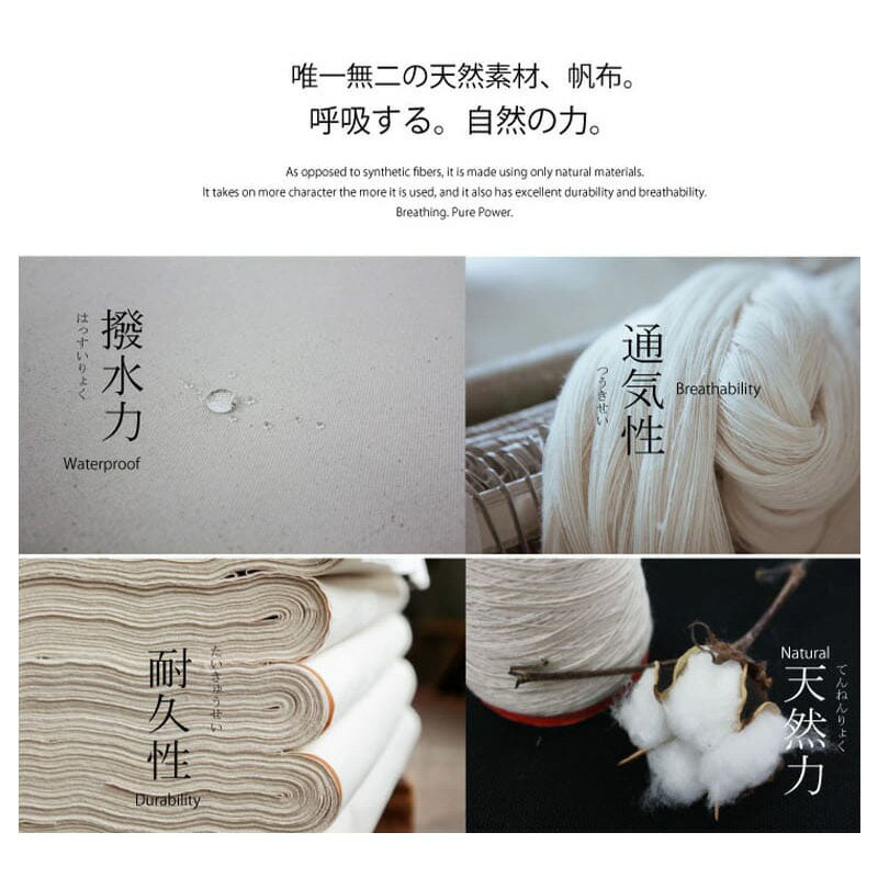 【ふるさと納税】 木の庄帆布 ミルクトートラウンドバッグ【 バッグ トートバッグ 鞄 ビジネス ゴルフ キャンパス 巾着 使いやすい 軽量 丈夫 】 サムネイル3