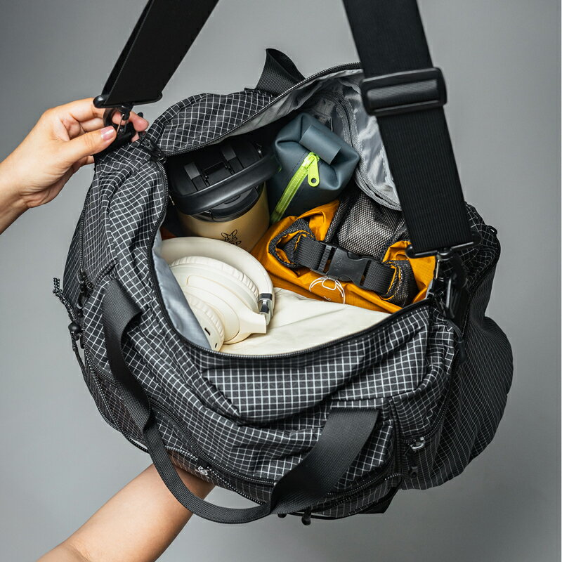 【ふるさと納税】【DOD】 ツォイツォイボストン（ BA151-BK ）【 DOD カバン ボストンバッグ 32Lサイズ 大容量 耐久性 軽量 便利 雑貨 ギフト プレゼント 送料無料 】 サムネイル3