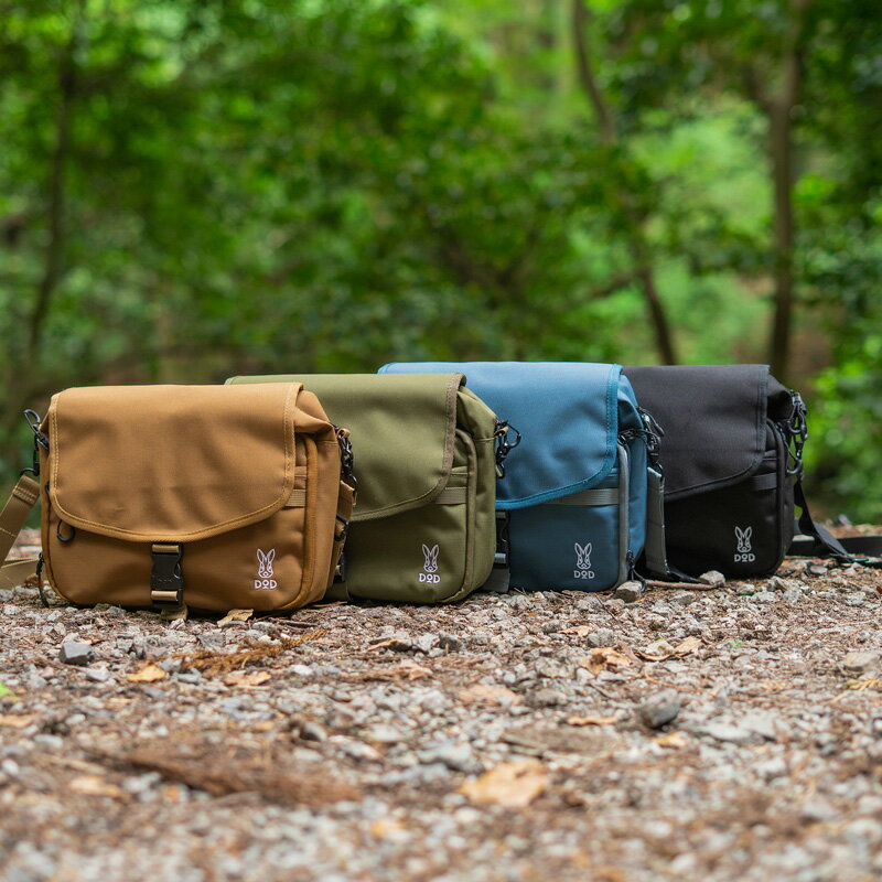 【ふるさと納税】【DOD】 スクショバ【 DOD バッグ カバン ショルダーバッグ スクエア 2FACE仕様 使い分け ポケット 便利 雑貨 送料無料 】 サムネイル2