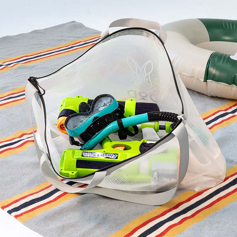 【ふるさと納税】【DOD】 オールタイムゆみちゃん M （ BA120-WH ）【 DOD バッグ カバン トートバッグ 防水素材 EVA素材 お手入れ簡単 ショルダーストラップつき 便利 雑貨 送料無料 】 サムネイル2