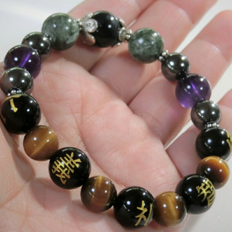 【ふるさと納税】天然石ブレスレット「五常の教え」 サムネイル3