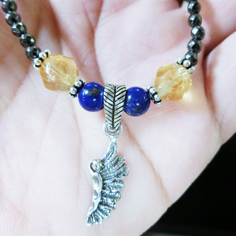 【ふるさと納税】天然石ネックレス 「飛翔」 サムネイル2