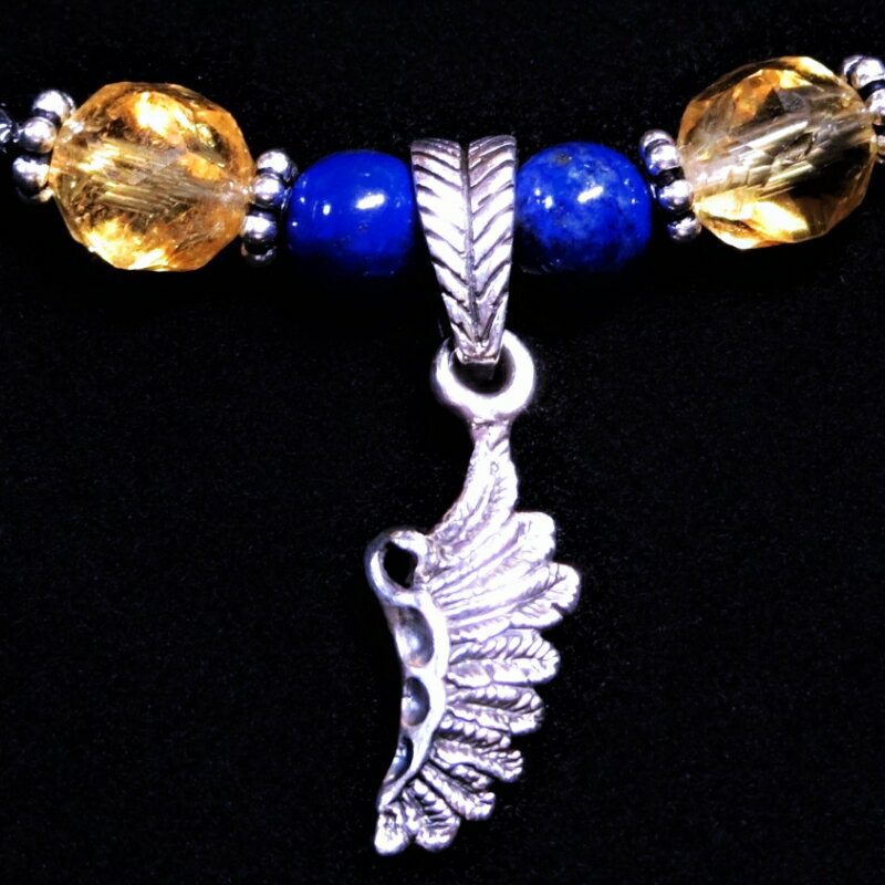 【ふるさと納税】天然石ネックレス 「飛翔」 サムネイル3