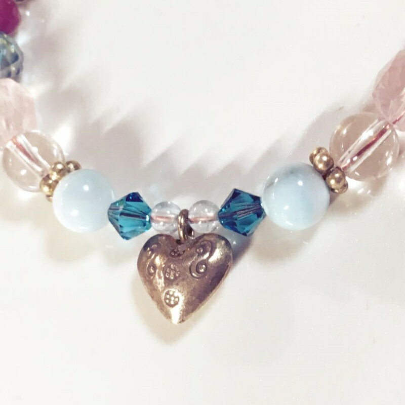 【ふるさと納税】天然石ブレスレット「十字（クロス）」 サムネイル2