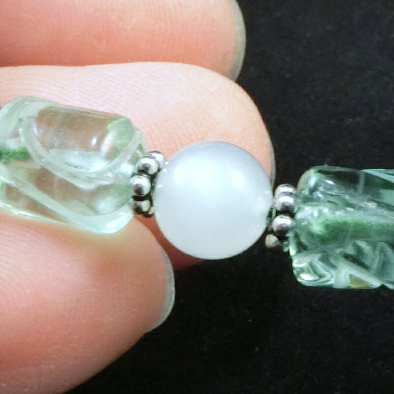 【ふるさと納税】天然石ブレスレット「癒しのフクロウ」金運 サムネイル3