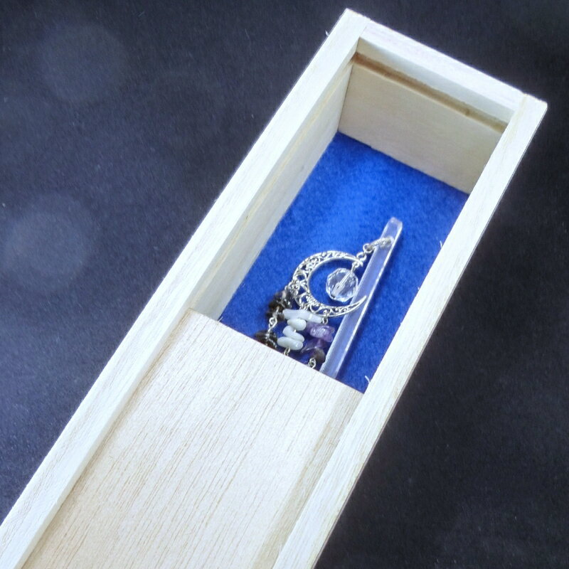 【ふるさと納税】天然石簪（かんざし）「Crescent Moon(三日月) 」 サムネイル3