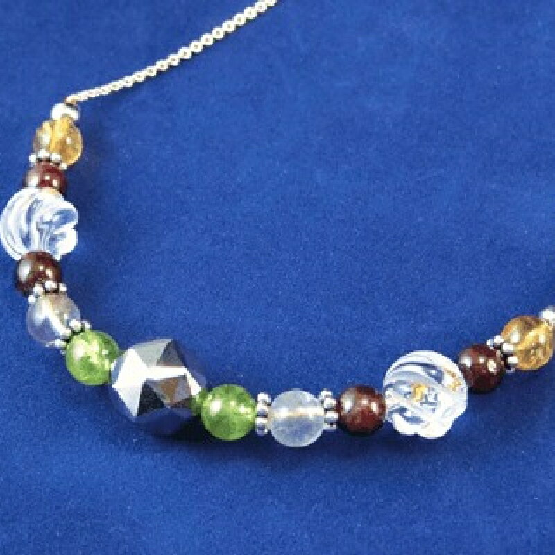 【ふるさと納税】天然石ネックレス 「星を胸に」 サムネイル2