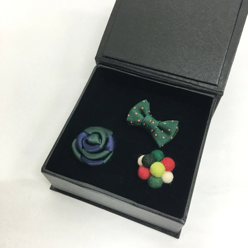 【ふるさと納税】ラぺルピン3個セット+ポケットチーフ サムネイル3