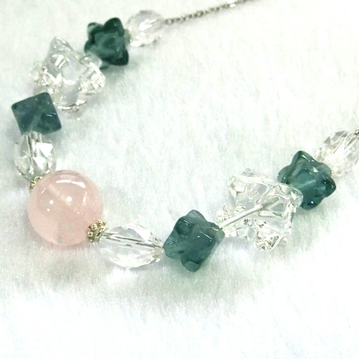 【ふるさと納税】天然石ネックレス 「氷の涙」 サムネイル2