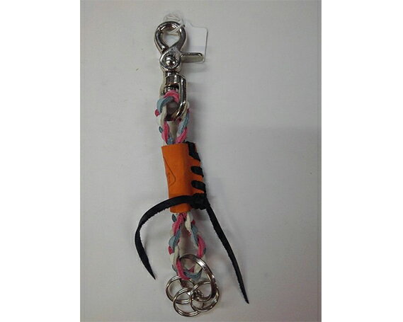 No.067 野球グローブの革製！ウエスタン風キーホルダーpswob ／ レザー 手作り 送料無料 大阪府