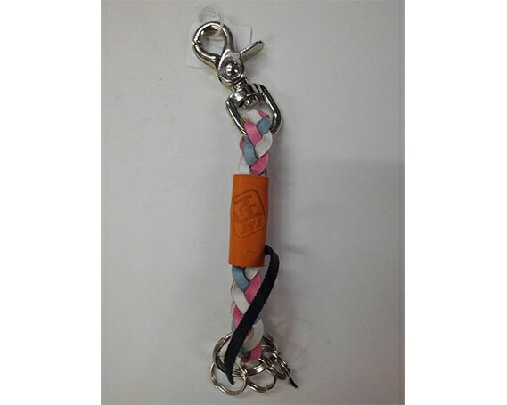 【ふるさと納税】No.067 野球グローブの革製！ウエスタン風キーホルダーpswob ／ レザー 手作り 送料無料 大阪府 サムネイル2