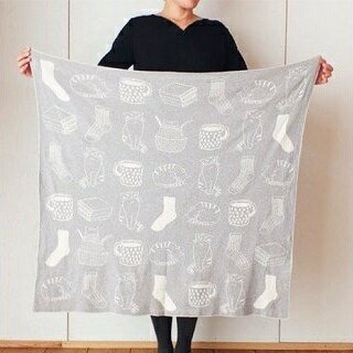 【ふるさと納税】【7営業日程度で発送】ねこ柄 アフガン CO-K53 ｜ 国産 日本産 新生児 出産祝い ギフト 赤ちゃん ベビー ねこ 猫 おくるみ オーガニックコットン 綿100％ お祝い 内祝い 贈答品 プレゼント 出産準備 送料無料 大阪府 阪南市 サムネイル3