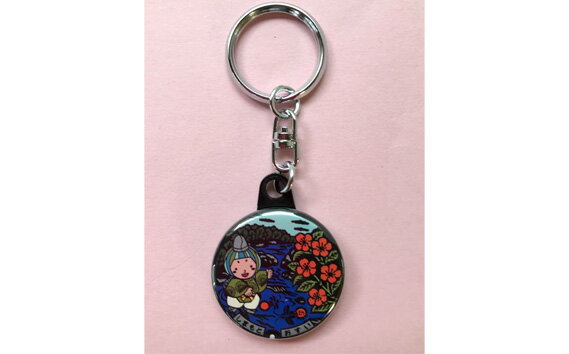 No.079 みづまろくん【2】キーホルダー　1個 ／ ご当地キャラクター ご当地 キャラ マスコットキャラクター マスコット ゆるキャラ キャラクターグッズ オリジナル 応援 地域応援 かわいい 可愛い 癒し 癒やし みづまろくん 送料無料 大阪府