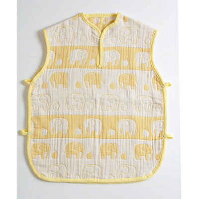 ぞうさんの五重ガーゼスリーパー(クリーム)【1051178】