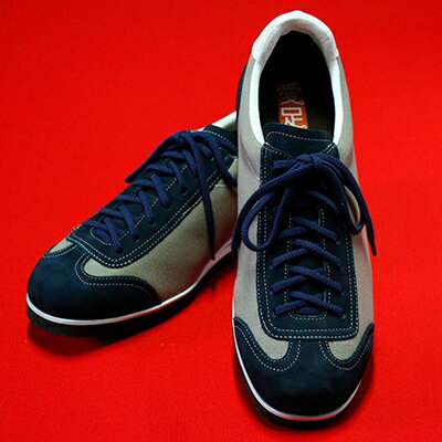 カジュアルシューズ(グレー/ネイビー)【サイズ22cm～28cm】【G1069546】